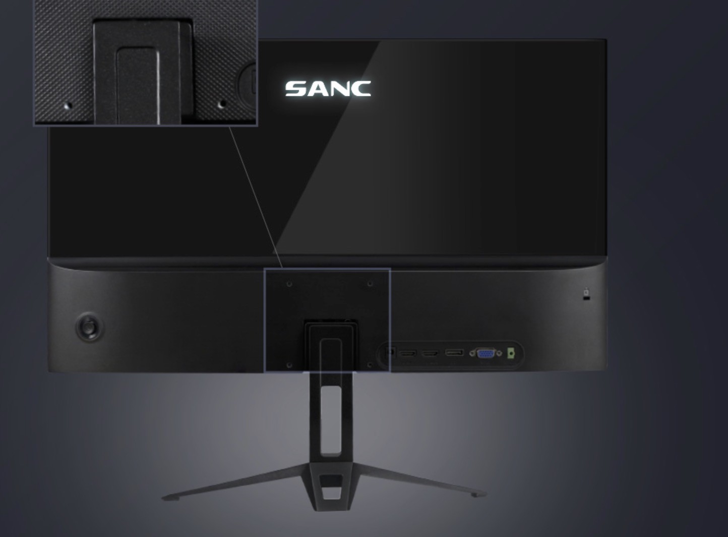 宿舍开黑显示器推荐,144hz,0漏光,sanc盛色 n50 pro2